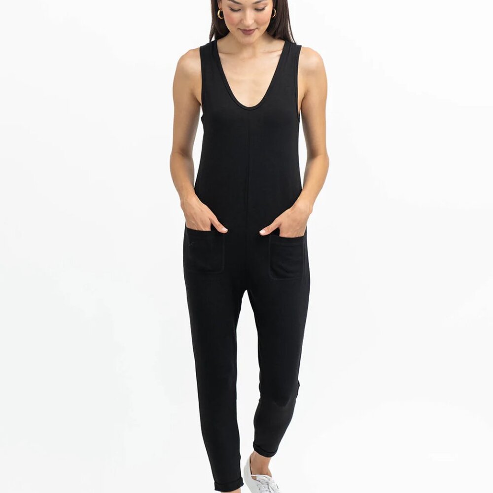 Smash + Tess Saturday Romper Midnight Black Size Small